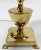 Vintage Bombay Brass Pineapple Table Lamp W Tole Shade For Sale - Image 9 of 13