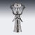 Antique Dutch Silver Wedding Wager Cup, 1911 For Sale - Image 3 of 18