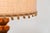 Wood Sculptural Table Lamp in the manner of Charles Dudouyt, 1950s For Sale - Image 7 of 9