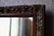 Antique Bohemian Mirror in Embossed Metal Frame with Oak Leaves, 1950s For Sale - Image 9 of 10
