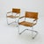 Metal Mid-Century Bauhaus Cognac Armchair by Mart Stam and Marcel Brauer for Fasem, 1980s For Sale - Image 7 of 11