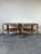 French Provincial Vintage French Provincial Style Two Tier Marble Top End Tables – A Pair For Sale - Image 3 of 17