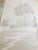Monochrome Safari Hand-Painted Panoramic Wallpaper, 5-Panel Set For Sale - Image 4 of 5