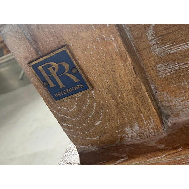 Elegant and timeless side table by RR Interiors , crafted from solid oak with a beautifully bleached finish that...