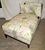 Ballard Designs Ballard Designs Chaise Lounge Dark Wood Frame Upholstered Freya Multi Botanical For Sale - Image 4 of 12