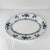 Oval Serving Platter Jane Model in Blue by Terre De Fer Kg from Lunéville, 1890 For Sale - Image 3 of 10