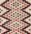 Antique Hand Woven Navajo Style Rug With All Over Geometric in Gray, Red, Black and Cream For Sale - Image 4 of 7