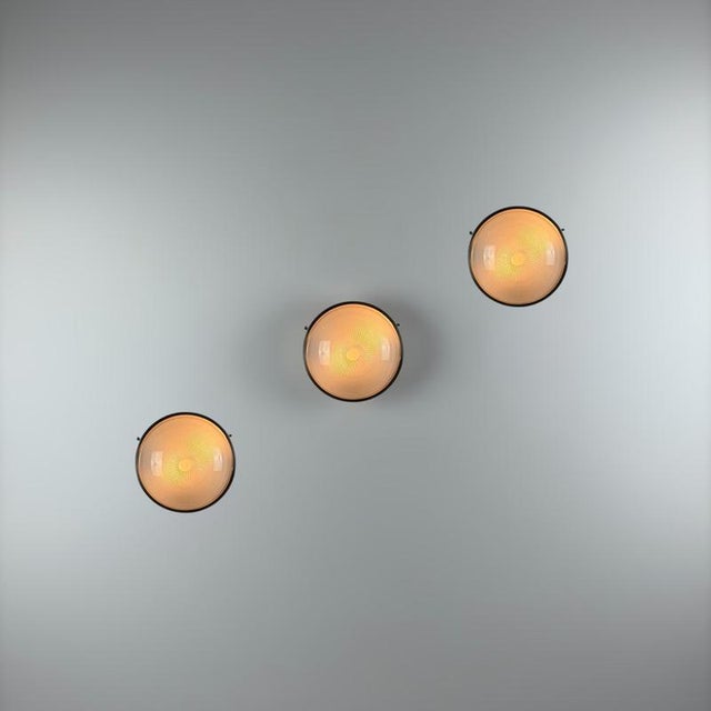 Artemide Sigma Wall Lights by Sergio Mazza for Artemide, 1960s, Set of 3 For Sale - Image 4 of 11