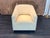 Rh 1950s Italian Shelter Arm Leather Chair | Classic Depth | Italian Veneto | Ivory For Sale - Image 9 of 18
