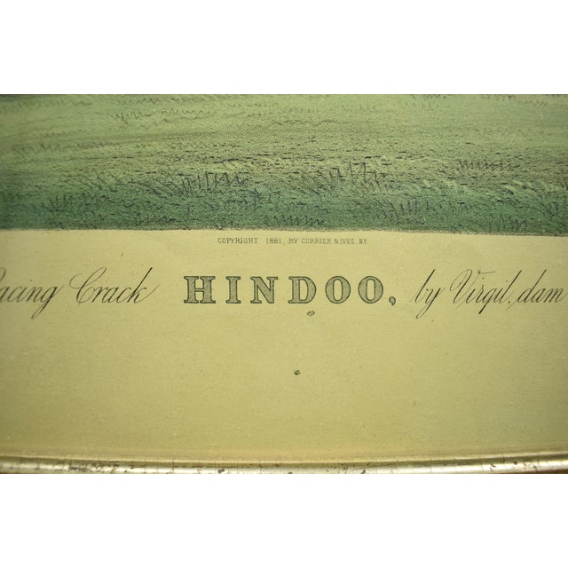 The Great Racing Crack Hindoo, by Virgil, Dam Florence, by Lexington Reproduction For Sale In New York - Image 6 of 7