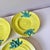 Chartreuse Chartreuse Majolica Leaf Pasta Bowl For Sale - Image 8 of 10