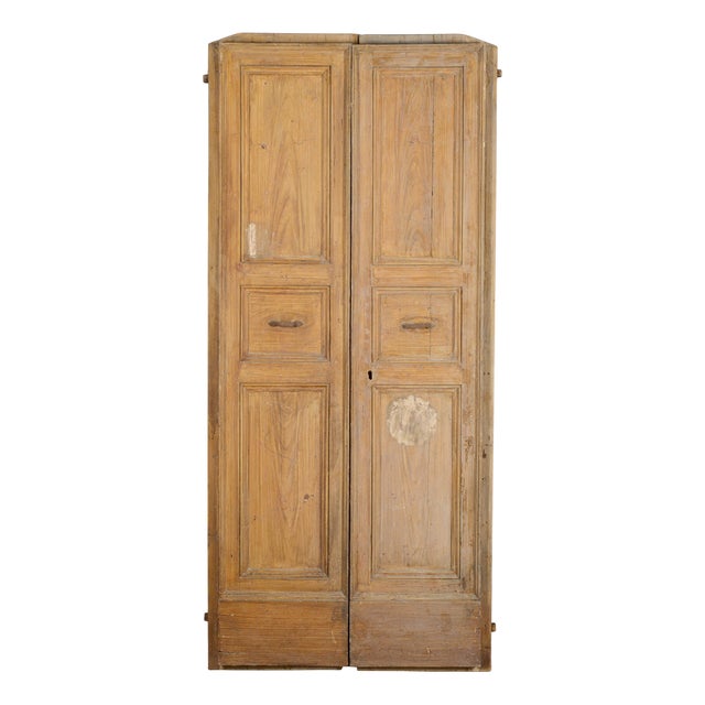 Antique Double-Leaf Door, 18th Century For Sale