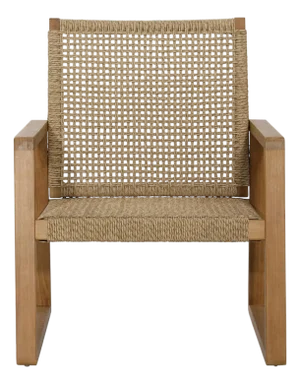 Outdoor Rope Weave Arm Chair