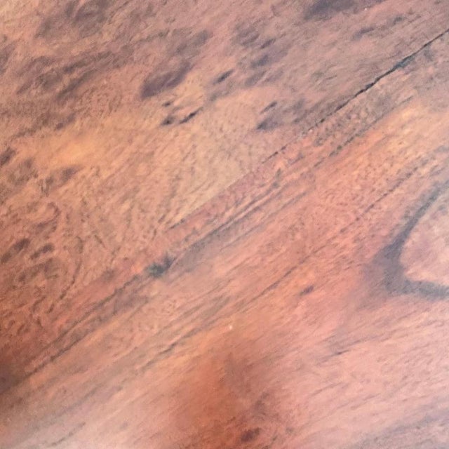 Minimalist Sculptural Walnut Bench, Italy 1970s For Sale - Image 14 of 18