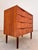 Brown Teak Chest of Drawers with Lock, Denmark, 1960s For Sale - Image 8 of 11