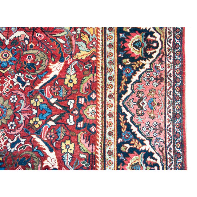 Early 20th Century Persian Mahal Rug For Sale - Image 10 of 16