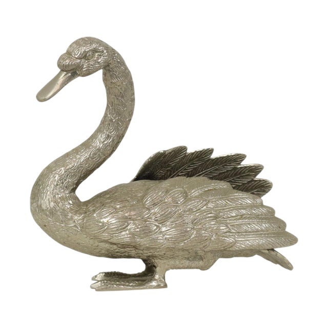 Late 20th Century Italian Goose Statue For Sale - Image 3 of 17