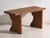 Brown Bench in Oak, Central Europe, 1940 For Sale - Image 8 of 9