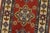 Textile Kazak Runner 2’1” X 6′ Red Wool Tribal Hand-Knotted Oriental Rug For Sale - Image 7 of 11