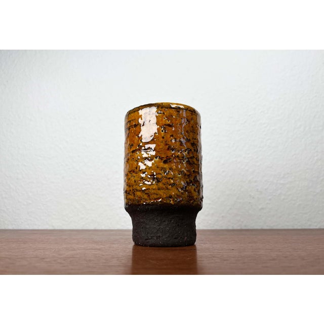 Mid-Century Modern Danish Studio Pottery Vase from Hegnetslund Keramik, 1960s, in Very Good conditions. Designed 1960 to...