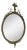 Antique French Victorian Mirror For Sale