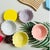 2010s Creative Four-Color Flower-Shaped Dipping Sauce Dish - Set of 4 For Sale - Image 5 of 5
