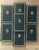 Individual books measure 8 1/2 inches long, 5 1/2 inches wide and between 1 and 1 1/2 inches thick. Group measures 9 1/2...