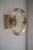 Mid-Century Modern Mid-Century Italian Wall Light Scultpure in Glass and Brass, 1950s For Sale - Image 3 of 7