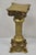 Neoclassical Vintage Neoclassical Brass Bronze Corinthian Column Pedestal Plant Stand For Sale - Image 3 of 10