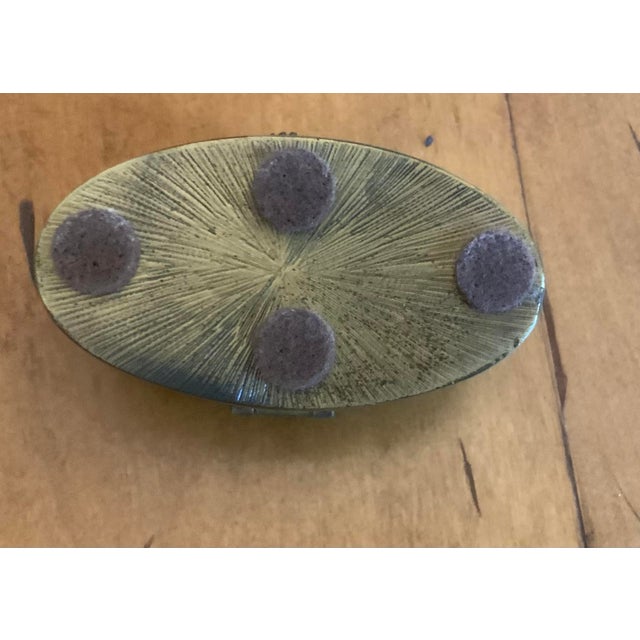 Boho Chic 1970s Jay Strongwater Keepsake Box For Sale - Image 3 of 6