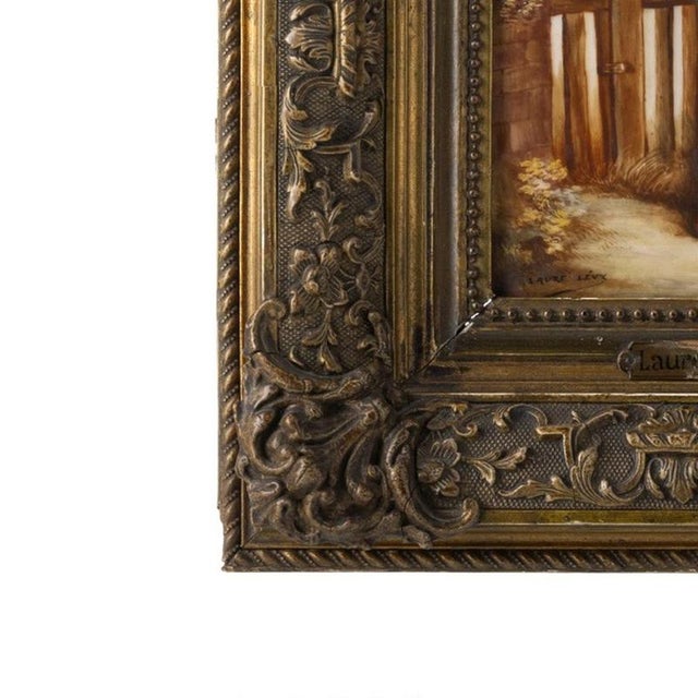 Porcelain Plaque by Laure Levy For Sale - Image 3 of 6