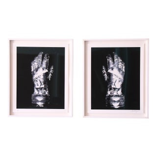 Michael Kagan 2019 "Mercury Gloves" Diptych For Sale