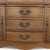 Late 20th Century Queen Anne Style Wood and Glass China Hutch Cabinet For Sale - Image 12 of 16