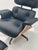 Black Herman Miller Charles and Ray Eames for Lounge Chair With Ottoman For Sale - Image 8 of 11