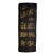 Rare to Market Civil War Era Metal Sign Advertising "Ladies and Gents Dinning Room" in Black & Gold For Sale