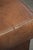 Vintage Brown Sheepskin Ottoman For Sale - Image 9 of 12