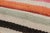 Vintage Peruvian Square Kilim, Polychromatic Pastel Striped Design - Rug & Kilim For Sale In New York - Image 6 of 7