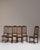 Set of Six Early 20th Century French Chestnut Brown Renaissance Oak Dining Chairs For Sale - Image 14 of 15
