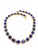 Bochic “Capri” Vintage Tanzanite & Diamond Necklace Set 18K Gold & Silver For Sale - Image 9 of 13