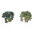 1970s Artisan Made Pair Handpainted Frog Figurines Lamp Finials For Sale