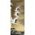 Chinoiserie Gold Leaf Hand‑Painted Flying Crane Chinoiserie Wall Panels For Sale - Image 3 of 4