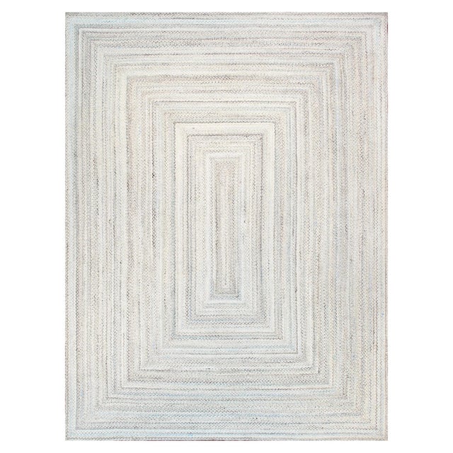 Faro Indoor/Outdoor Blue Area Rug, 5' 0'' X 8' 0'' For Sale In New York - Image 6 of 6