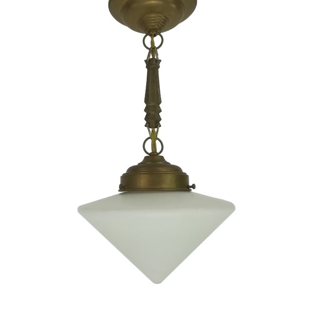 Art Deco Dwelling Ceiling Light, 1920s, Set of 2 For Sale