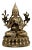 Tibetan Silvered Bronze Teacher Tshongkhapa Statue For Sale