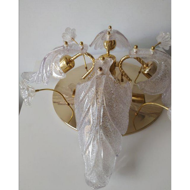 Murano Glass Ceiling Light by Barovier & Toso For Sale - Image 6 of 12