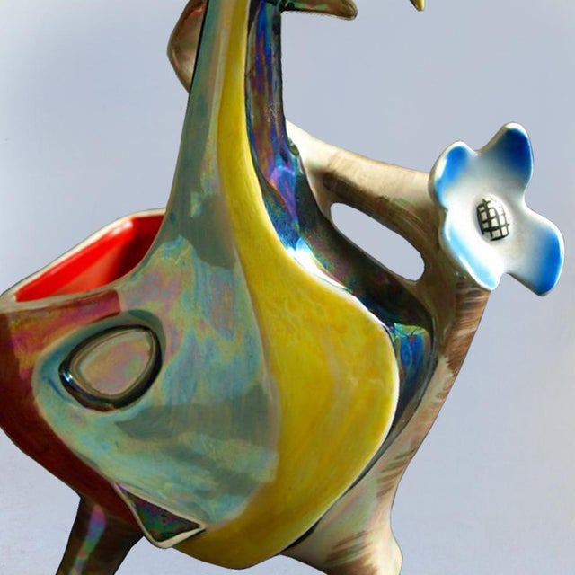 Mid-Century Centerpiece from La Lucciola For Sale - Image 3 of 6