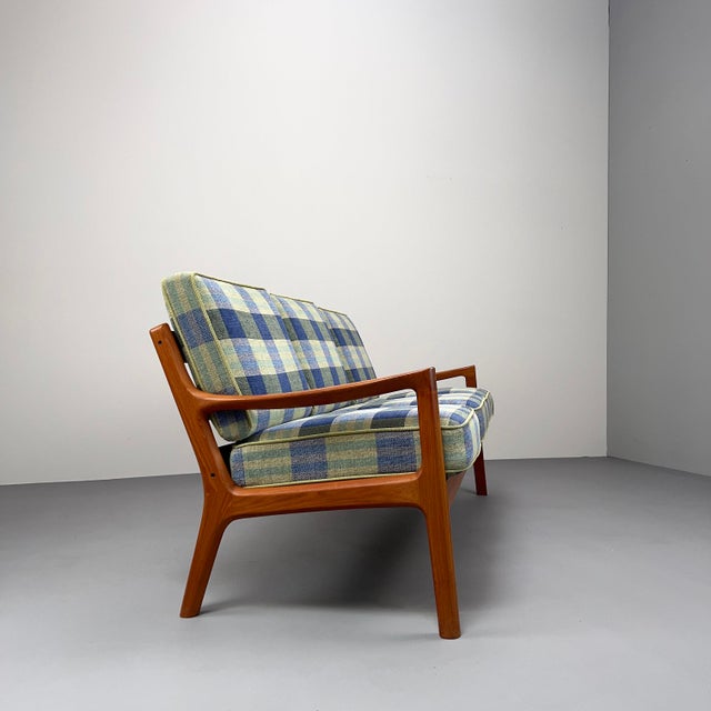 Mid-Century Modern Senator 3-Seater Sofa in Teak by Ole Wanscher for Cado, Denmark, 1970s For Sale - Image 3 of 13
