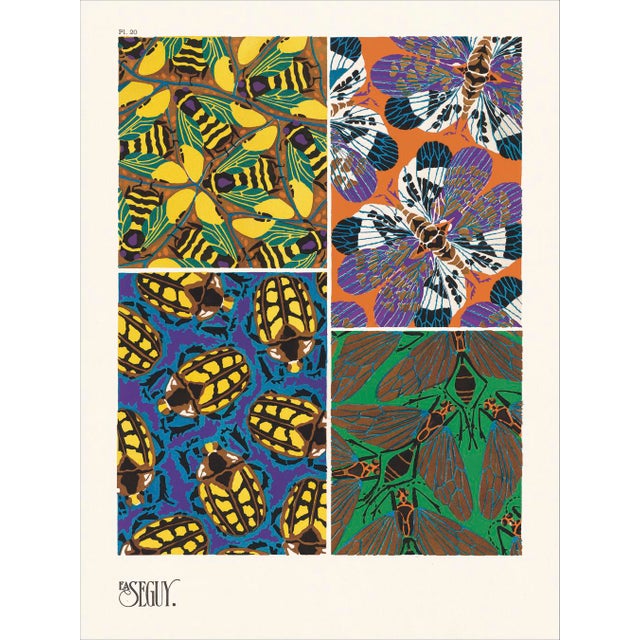 Insects Giclee Reproduction Art Print by Emile-Allain Seguy | Chairish