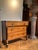 Antique Italian Empire Cherrywood Chest of Drawers with Ebonized Columns, 1800s For Sale - Image 9 of 13