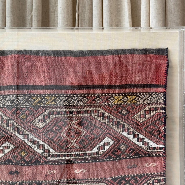 Vintage Turkish Textile Wall Hanging For Sale - Image 4 of 7
